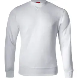 FWRD Basic Crew Neck Sweater White Front